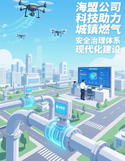 海盟公司科技助力城鎮(zhèn)燃?xì)獍踩卫眢w系現(xiàn)代化建設(shè)