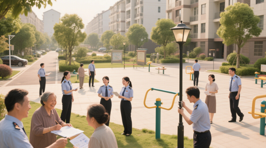 積極完善社區(qū)網(wǎng)格化治理