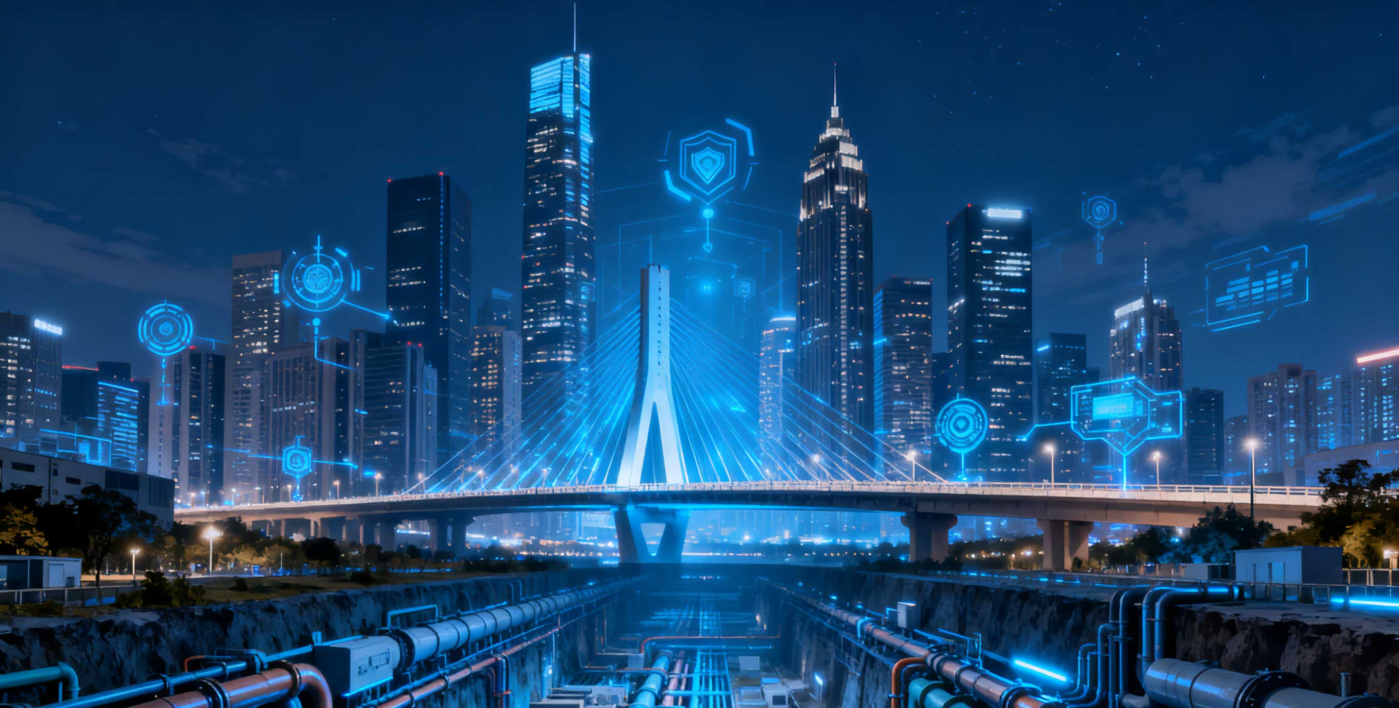 科技為盾！全方位守護(hù)城市 “生命線” 安全